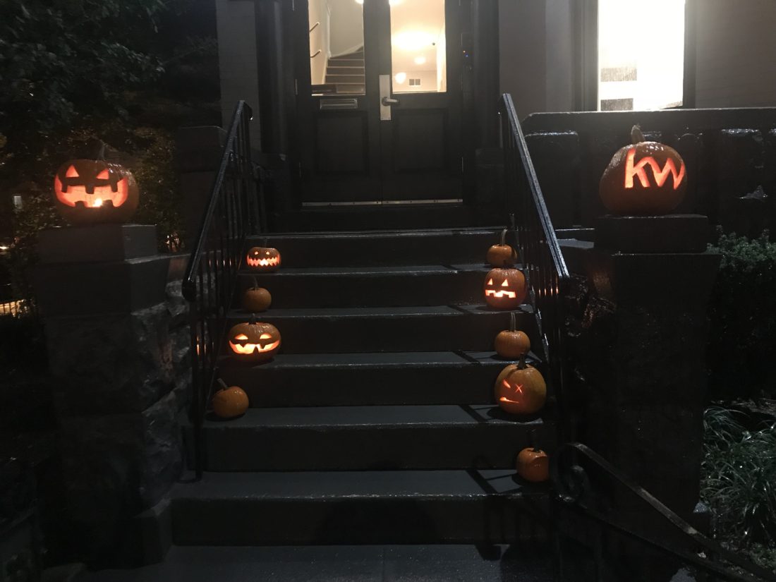 Pumpkins on Porches