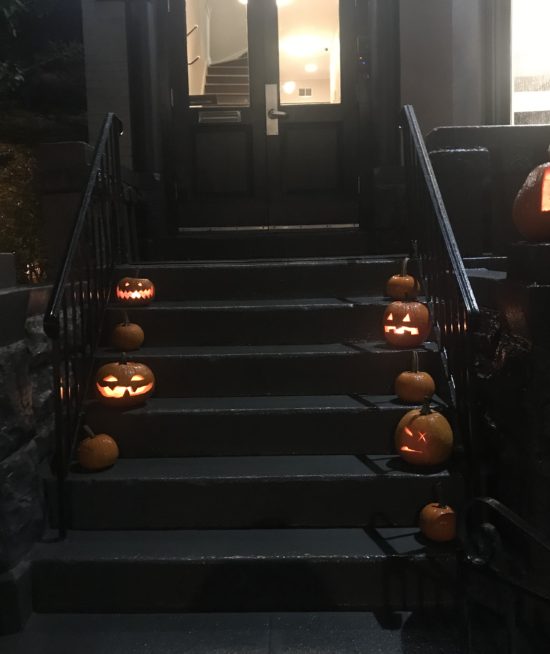 Pumpkins on Porches